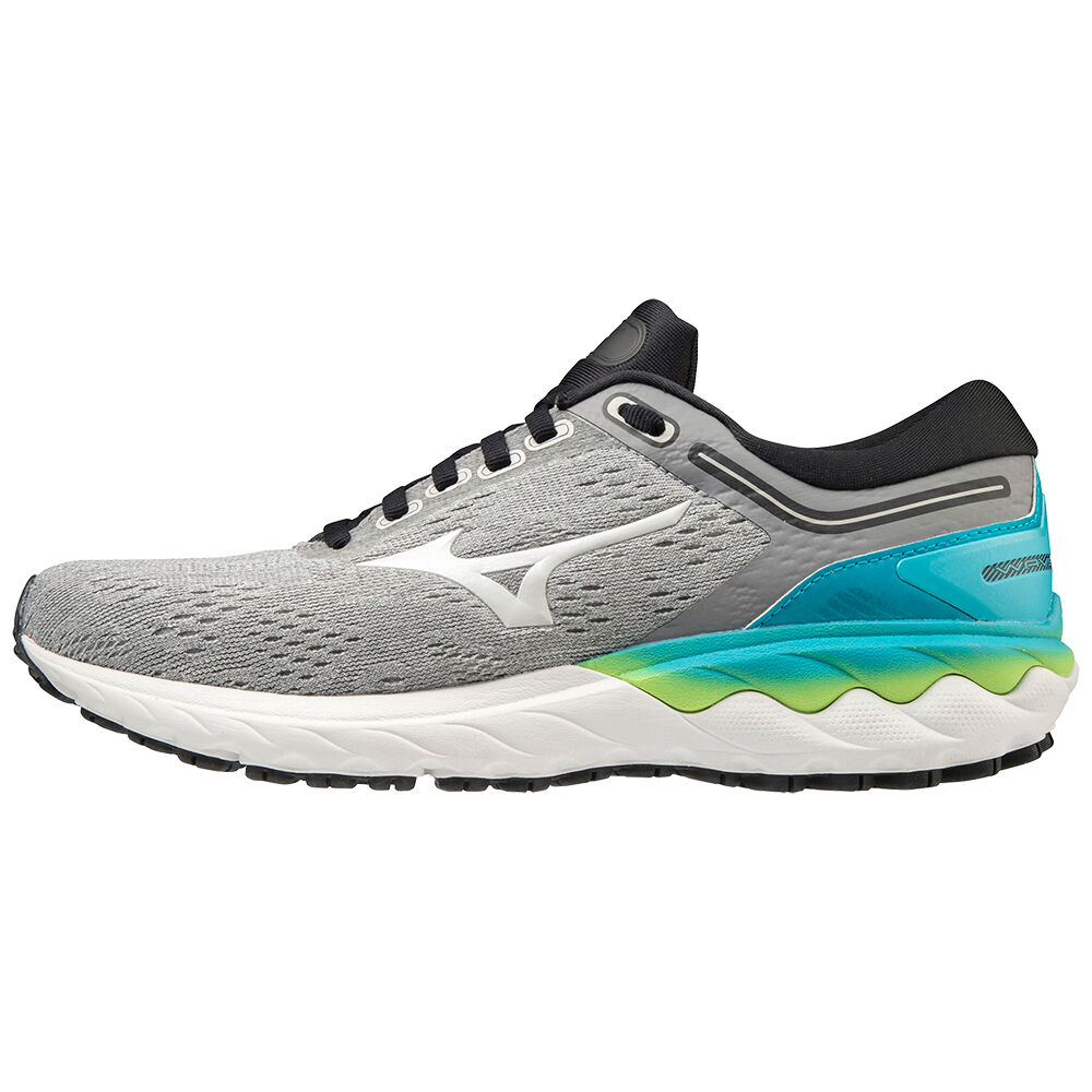 Zapatillas Running Mizuno Wave Skyrise Mujer Gris/Blancas Outlet EGBS-42513